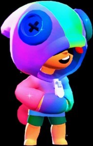 Create meme: Leon without a hood in brawl stars, Leon from brawl stars, brawl stars