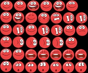Create meme: red ball, red ball, red ball 4