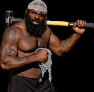 Create meme: Kimbo slice's son, street fighter Kimbo slice, Kimbo slice in his youth