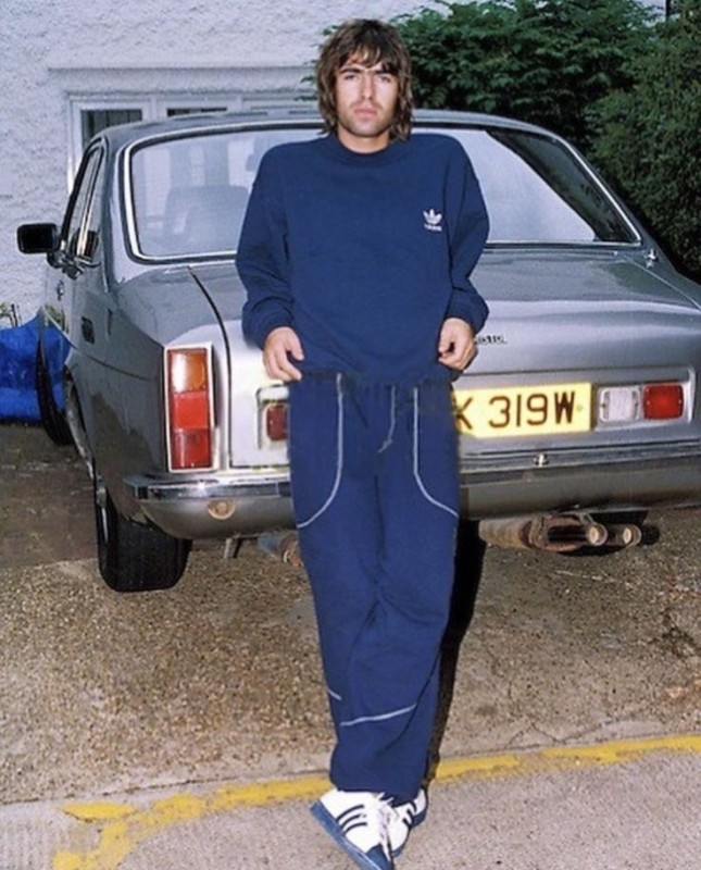 Создать мем: адидас лиам галлахер, liam gallagher 1997, liam gallagher 1994