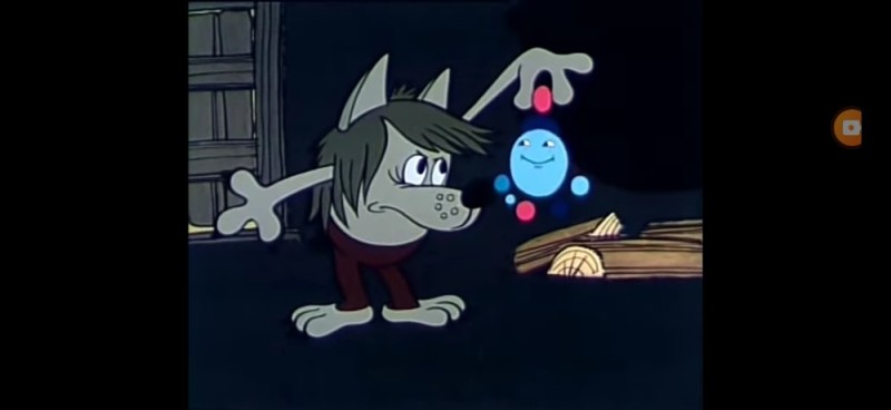 Create meme: Soviet cartoons , old soviet cartoons, kapitoshka the wolf