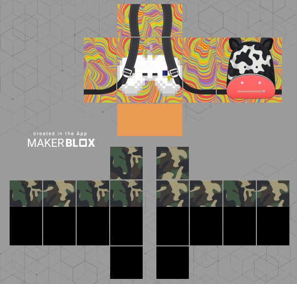 Create meme: pattern for jackets to get, template for a skin in roblox, layout for clothes in roblox