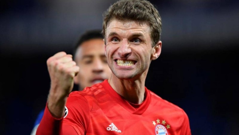 Create meme: Thomas Muller Bayern, Muller bayern, German football players