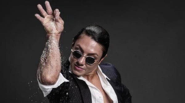 Create meme: nusret gokce, salt bae, Nusrat