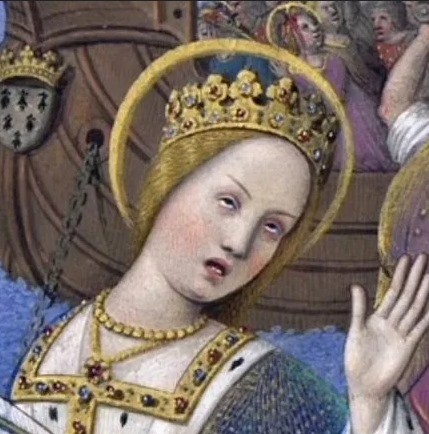 Create meme: Anne of Brittany, Carlo Crivelli, Eleanor of Castile (Queen of Navarre)