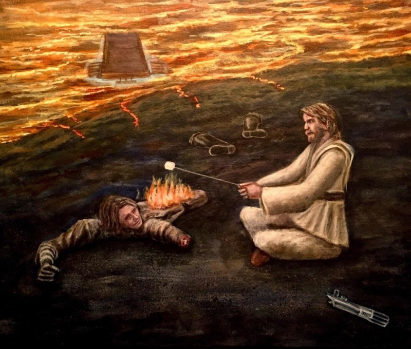 Create meme: anakin skywalker art, Jesus and nature, pictures 