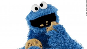 Create meme: cookie monster sesame