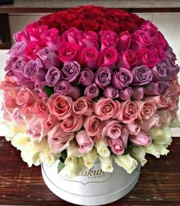 Создать мем: букет розовых роз, большой букет, красивые цветы букеты