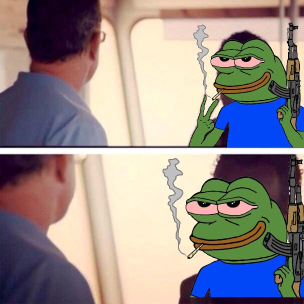 Создать мем: your meme, blorg stellaris, frog pepe