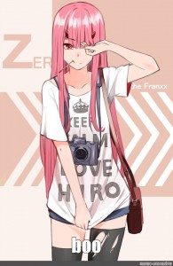 Create Meme Franxx Zero Two Anime Girl Cute In France Pictures Meme Arsenal Com