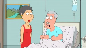 Create meme: family guy quagmire's father, the griffins