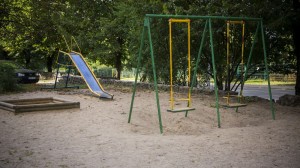 Create meme: on the Playground, children's Playground