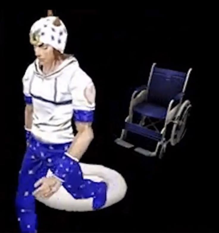 Create meme: Johnny Joestar costume, Johnny Joestar Cosplay, Johnny Jostar