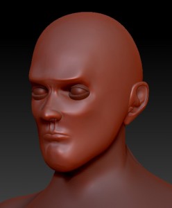 Создать мем: голова вс, sculpt, zbrush сырая глина