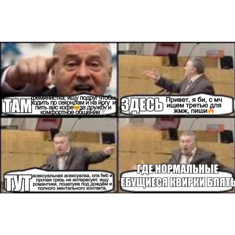 Create meme: fun , memes with subtle humor, Zhirinovsky memes