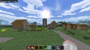 Create meme: minecraft, minecraft village