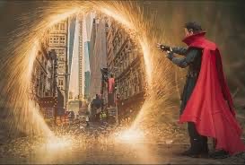 Create meme: doctor strange , doctor strange portal, doctor strange teleport