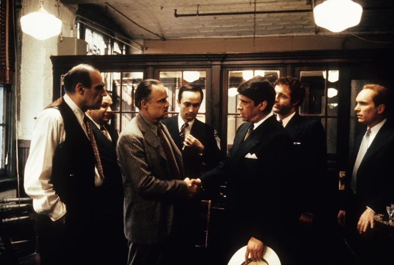Create meme: Vito Corleone, the godfather, the godfather book