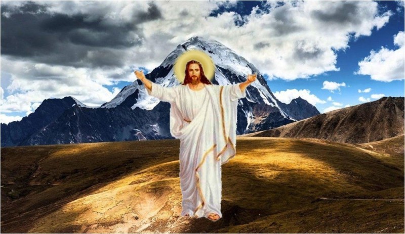 Create meme: Jesus christ is beautiful, Jesus Christ , God Jesus