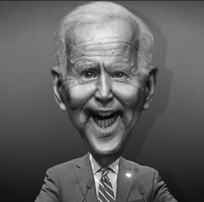 Create meme: Joe Biden , Joe Biden cartoon, Joe Biden caricature