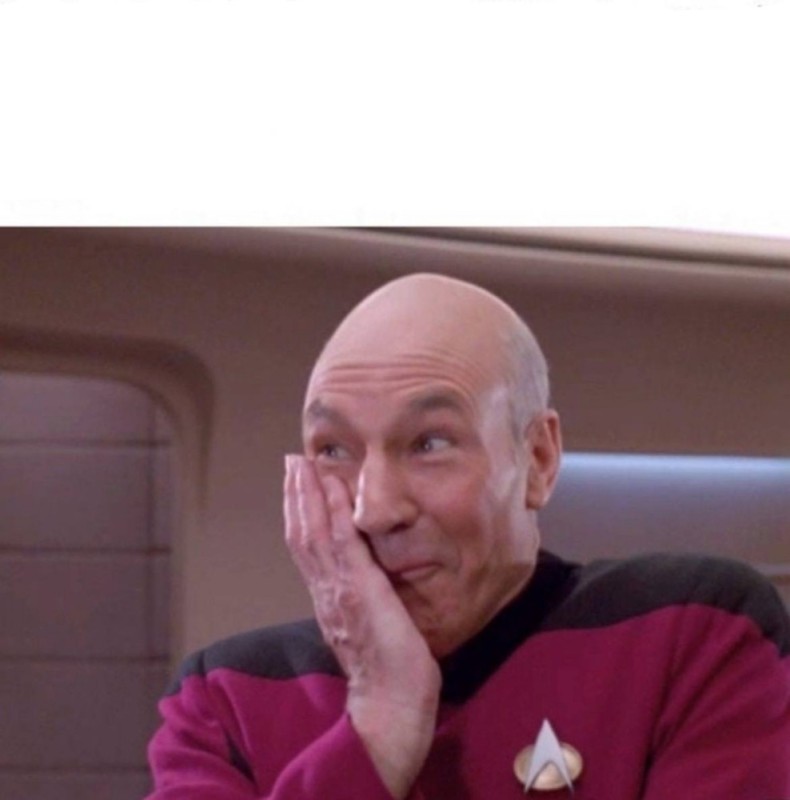 Create meme: facepalm , Jean Luc Picard facepalm, Patrick Stewart meme