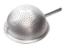 Create meme: colander, colander with handle, sieve colander