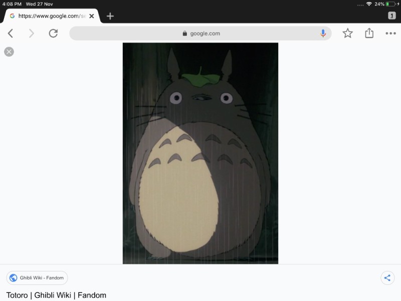 Create meme: anime my neighbor Totoro, anime Totoro, My neighbor Totoro totoro