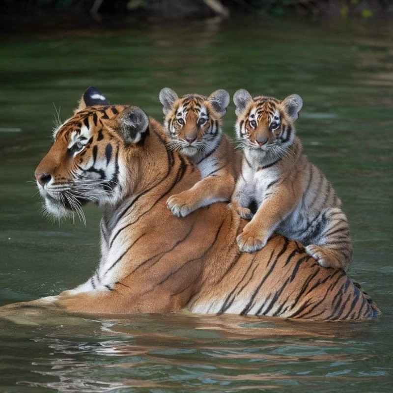 Create meme: tiger tigress, Amur tigers, tiger 