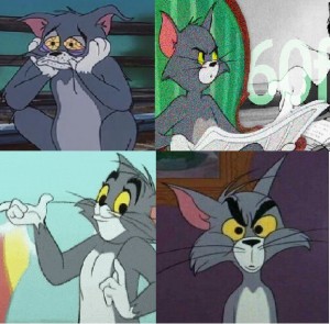 Создать мем: Том и Джерри, tom and jerry sad tom