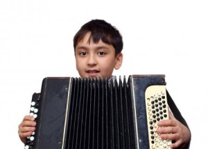Create meme: accordion, accordion musical instrument, Child