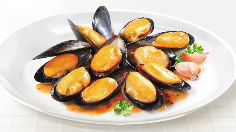 Create meme: mussels, oyster mussels, boiled mussels