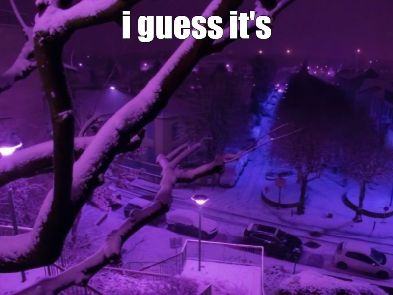 Create meme: darkness, snow album, winter 