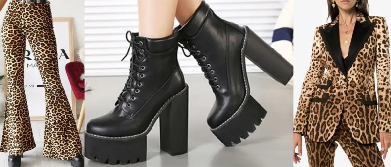 Create meme: fashionable ankle boots, women's high-heeled shoes, boots for women