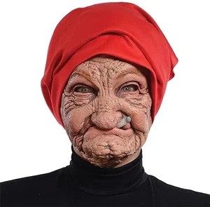 Создать мем: маска старой бабки, маска старушки, маска бабушки реалистичная
