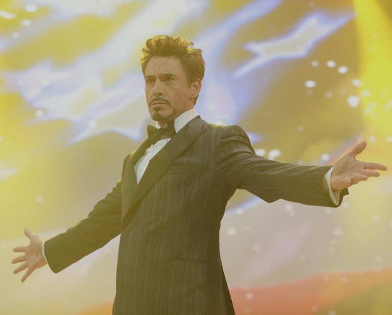 Create meme: Tony stark throws up his hands , Robert Downey , Robert Downey Jr. meme 