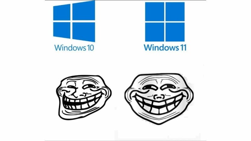 Создать мем: мемы про виндовс, троллфейс мем, троллфейс