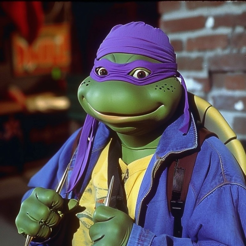 Create meme: Donatello the Teenage Mutant Ninja Turtles, Teenage Mutant Ninja Turtles New Mutation TV series 1997 1998, Teenage Mutant Ninja Turtles 2 The Mystery of the Emerald