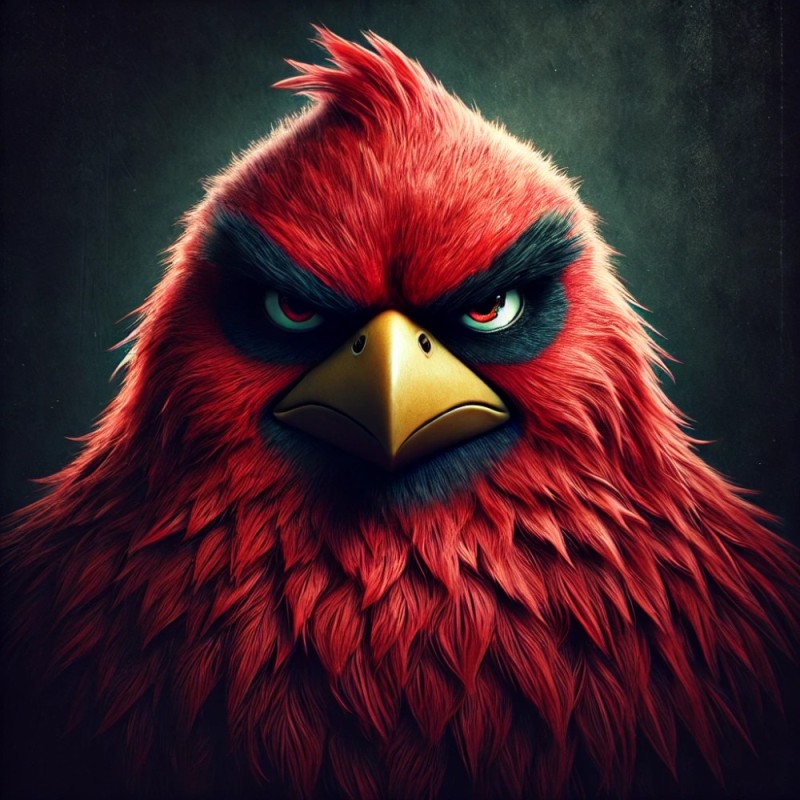 Создать мем: ред angry birds, энгри бердз 2 ред, angry birds red