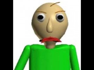 Создать мем: baldi basics облако, baldis basics in education and learning, baldi's basics baldi dead