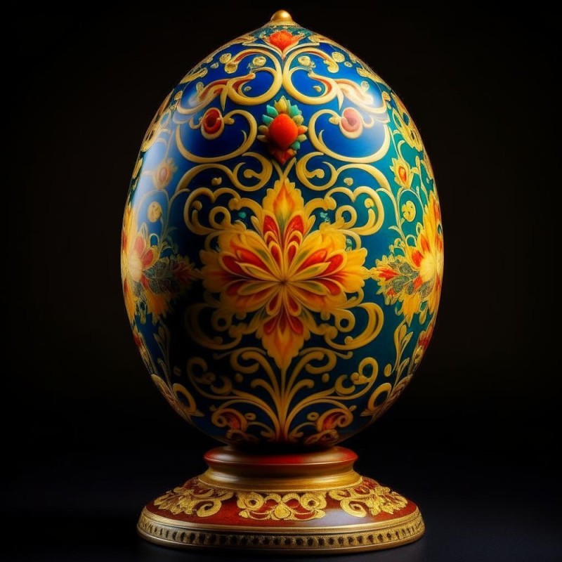 Create meme: easter egg russian style, easter cloisonne egg, easter eggs