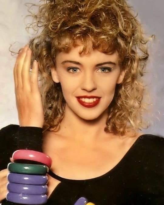 Create meme: Kylie Minogue in her youth, kylie minogue 1988, Kylie Minogue is young