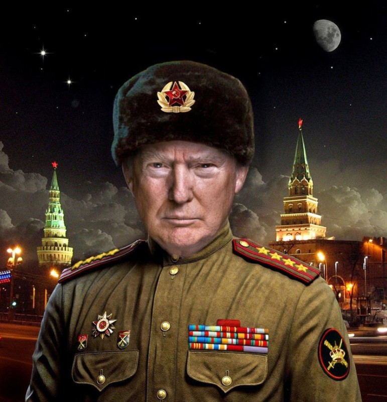 Create meme: Trump is an agent of the Kremlin, Donald Trump is an agent of the Kremlin, Donald Trump is an agent