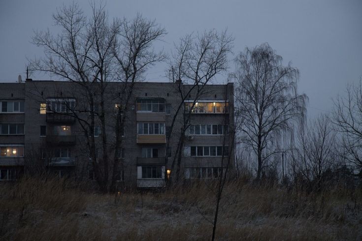 Create meme: Russia the yard of Khrushchev five-storey building, the Ghost town Pripyat, the building 