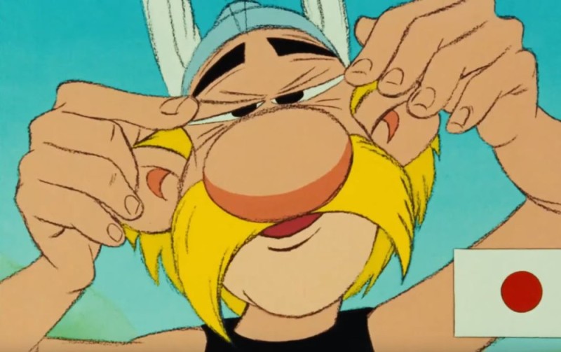 Create meme: Asterix in Britain cartoon 1986, anime, Asterix 