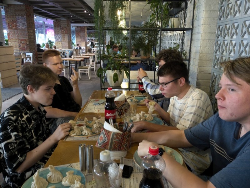 Create meme: boy , Gleb Voronezh, lunch 