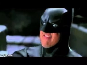 Создать мем: бэтмен майкл китон мем, бэтмен в шоке, бэтмен возвращается