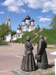 Создать мем: дмитров достопримечательности, дмитров, пётр и феврония муромские памятник в муроме