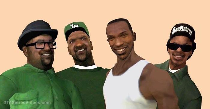 Create meme: grand theft auto: san andreas, the big smoke , gta san andreas rider