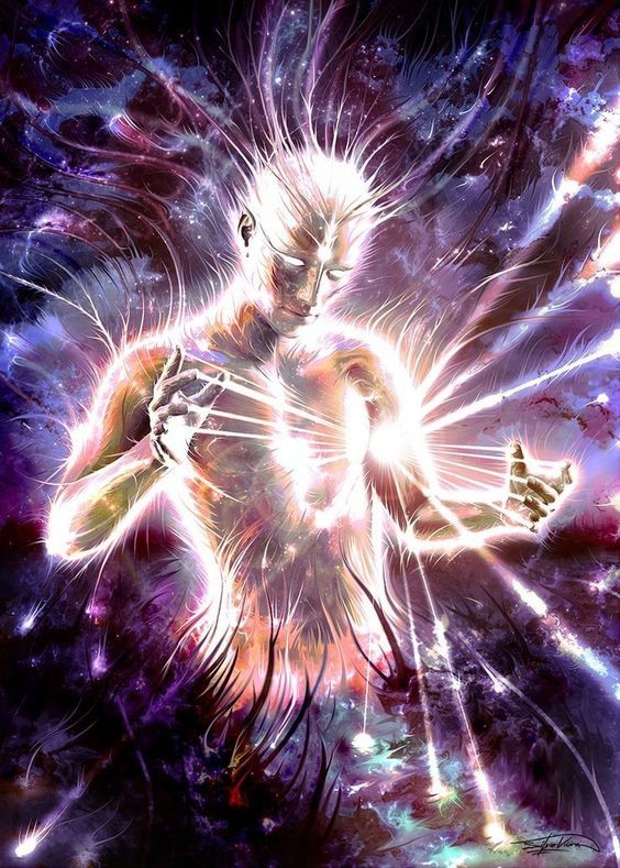 Create meme: psychic magic, the man's energy, the big bang of the universe