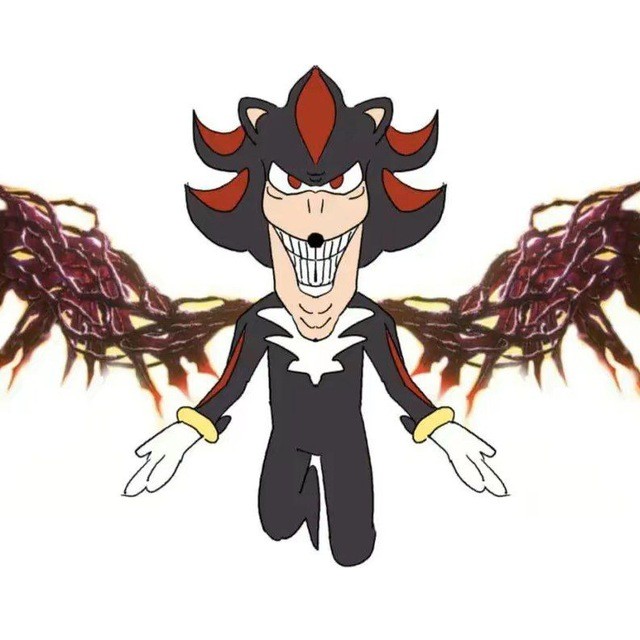 Create meme: shadow exe, shadow from sonic x, hedgehog shadow